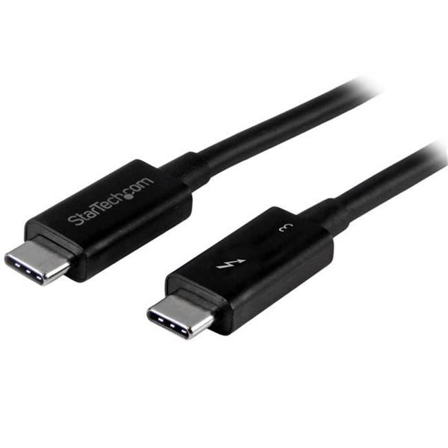 0.5m Thunderbolt 3 (40Gbps) USB-C Cable 0.5m Thunderbolt 3 (40Gbps) USB-C Cable